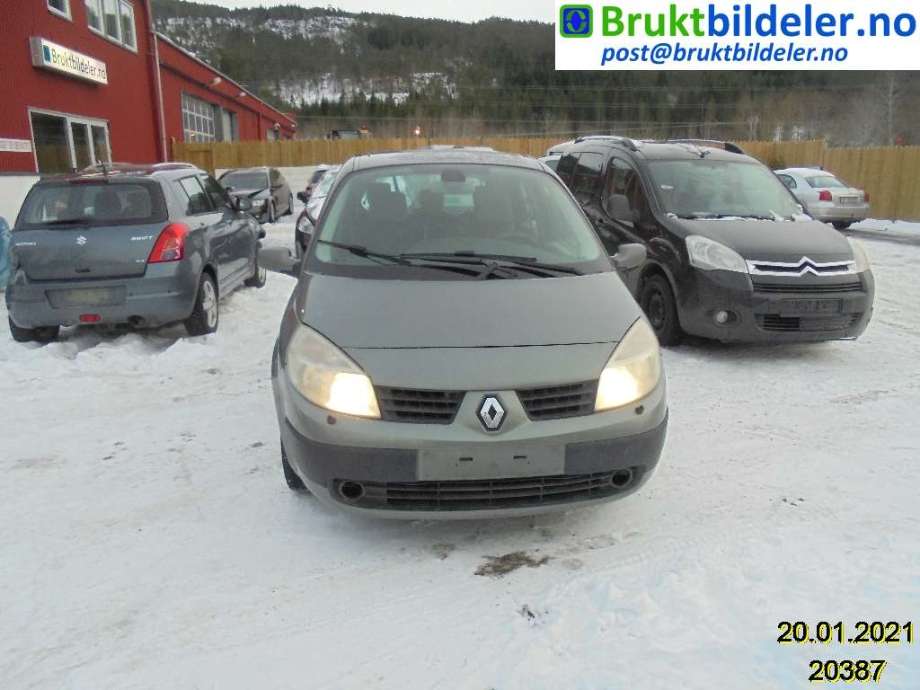 Renault Scenic 2003-2009 (Type II) , Motorkode: K4M-760;K4M-761, Girkassekode: 