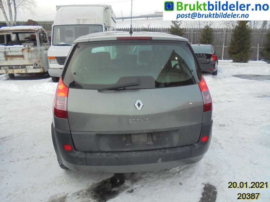Renault Scenic 2003-2009 (Type II) , Motorkode: K4M-760;K4M-761, Girkassekode: 
