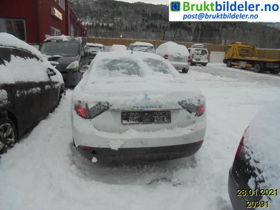 Renault Fluence Z.E 2011-2014 , Motorkode: 5AM40, Girkassekode: 