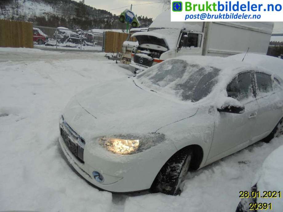 Renault Fluence Z.E 2011-2014 , Motorkode: 5AM40, Girkassekode: 