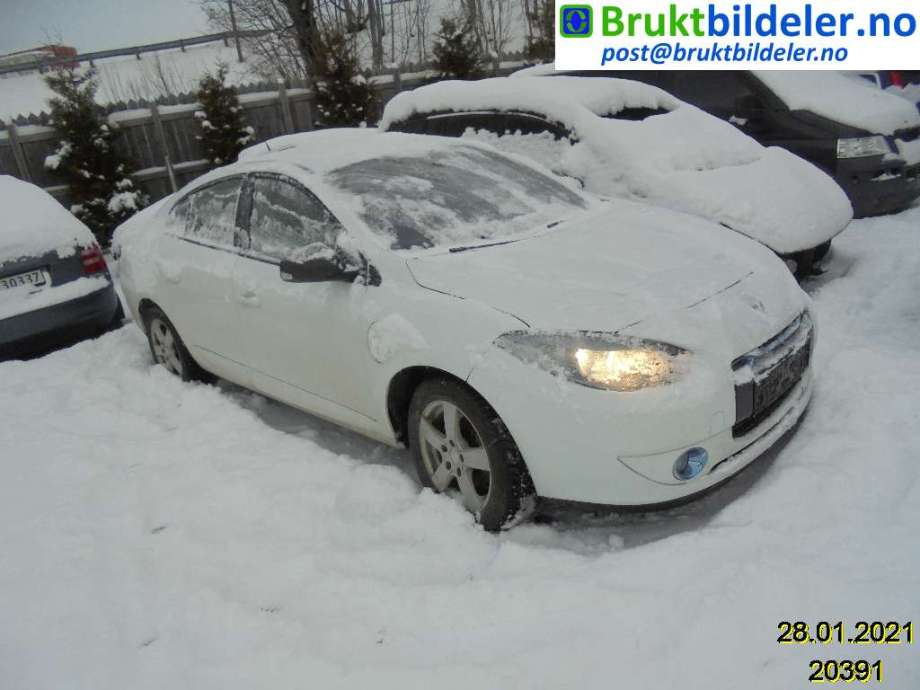 Renault Fluence Z.E 2011-2014 , Motorkode: 5AM40, Girkassekode: 