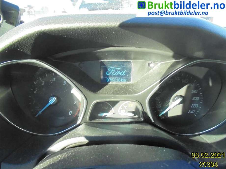 Ford Focus 2011-2014 (Type III, Fase 1) , Motorkode: M1DA, Girkassekode: 