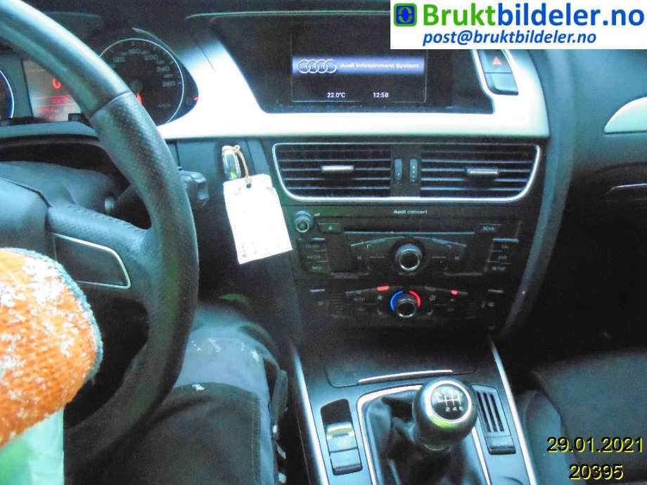 Audi A4 2007-2014 (Type IV) (B8) (B8), Motorkode: CAGC, Girkassekode:
