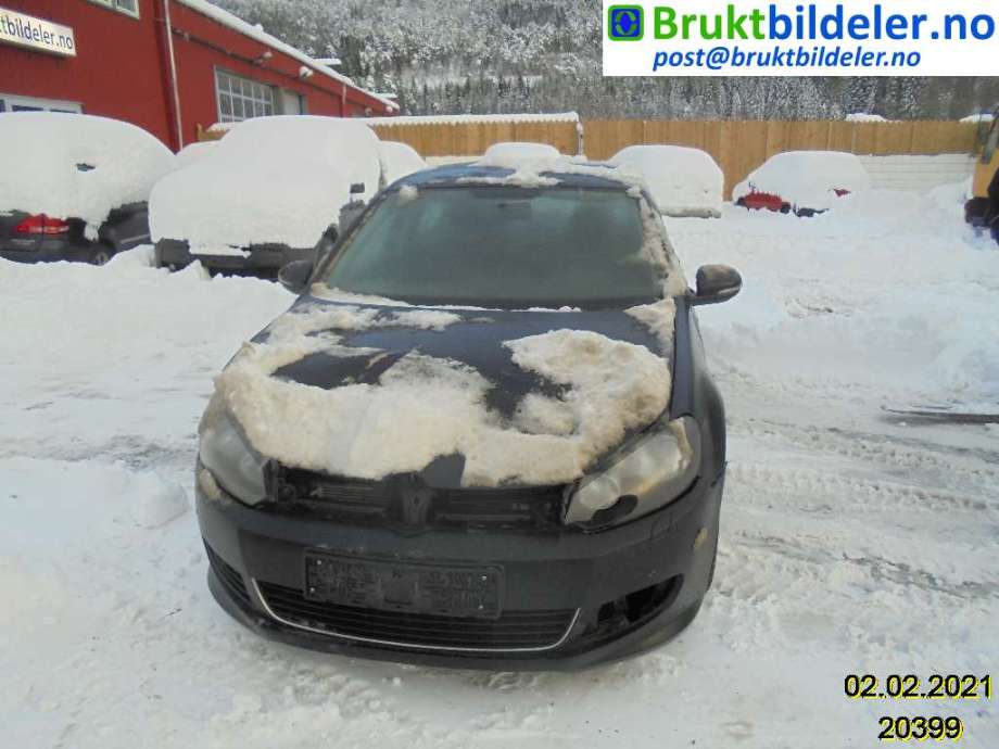 VW Golf VI 2008-2012 , Motorkode: CAYC, Girkassekode: