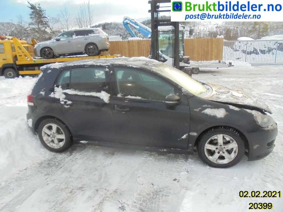 VW Golf VI 2008-2012 , Motorkode: CAYC, Girkassekode: