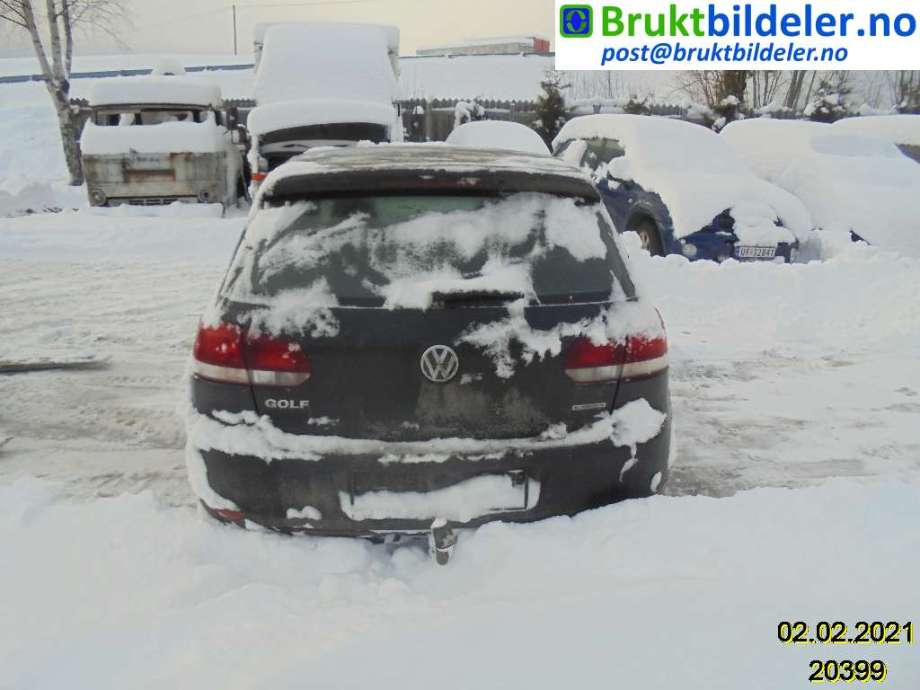 VW Golf VI 2008-2012 , Motorkode: CAYC, Girkassekode: