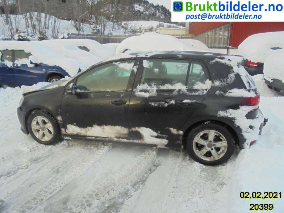 VW Golf VI 2008-2012 , Motorkode: CAYC, Girkassekode: