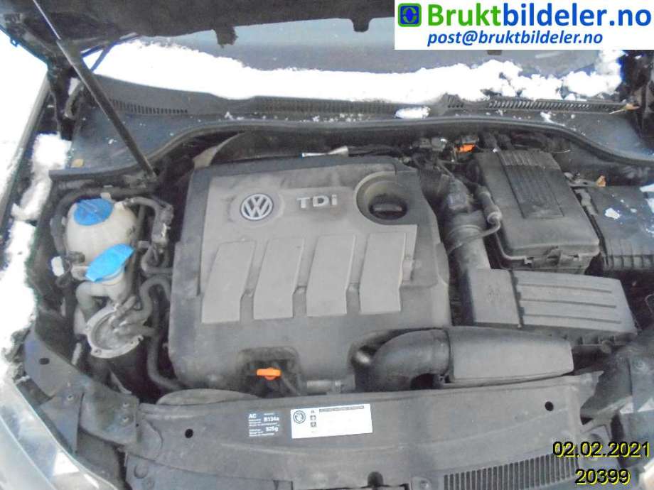 VW Golf VI 2008-2012 , Motorkode: CAYC, Girkassekode: