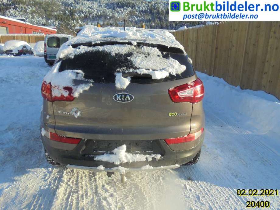 Kia Sportage 2010-2016 (Type III) , Motorkode: D4FD, Girkassekode: 