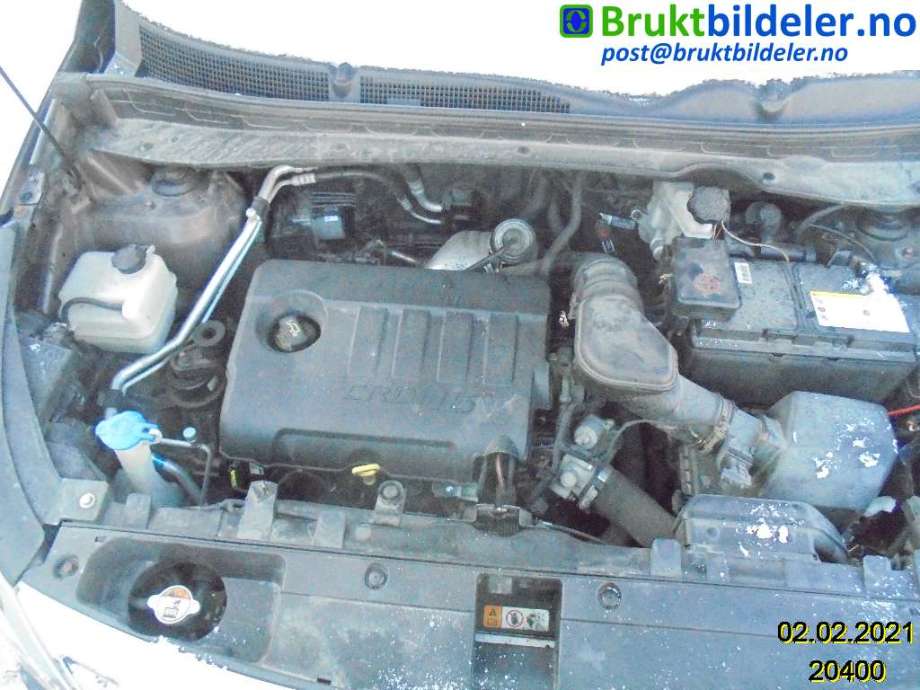 Kia Sportage 2010-2016 (Type III) , Motorkode: D4FD, Girkassekode: 