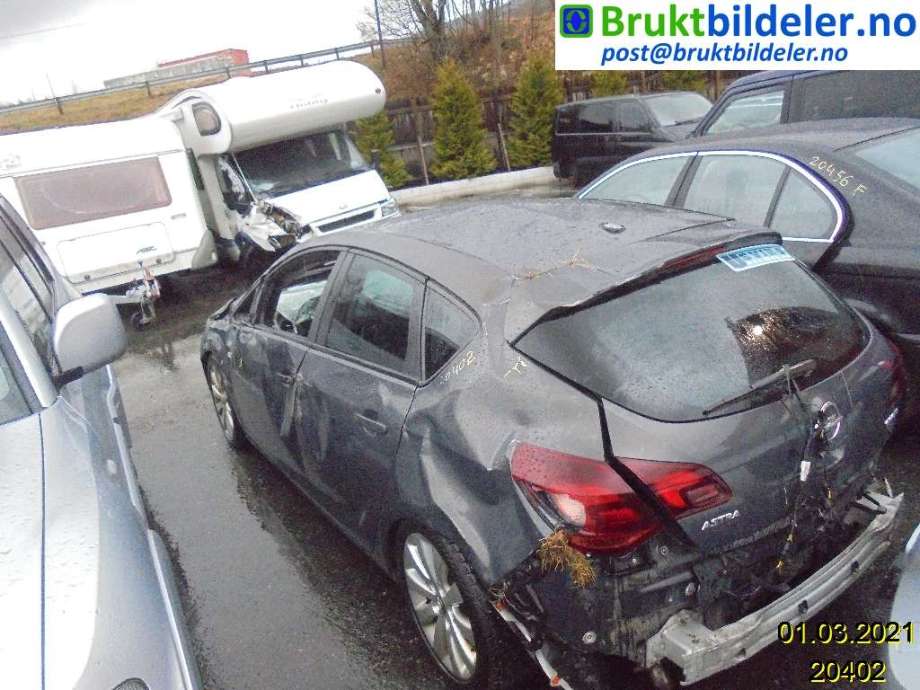 Opel Astra J 2010-2015 , Motorkode: A17DTC;A17DTE, Girkassekode: 