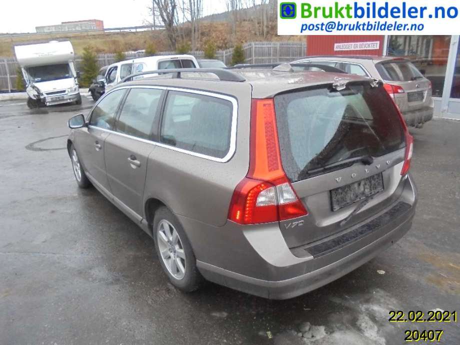 Volvo V70 2007-2013 (Type III, Fase 1) , Motorkode: D4164T, Girkassekode: 