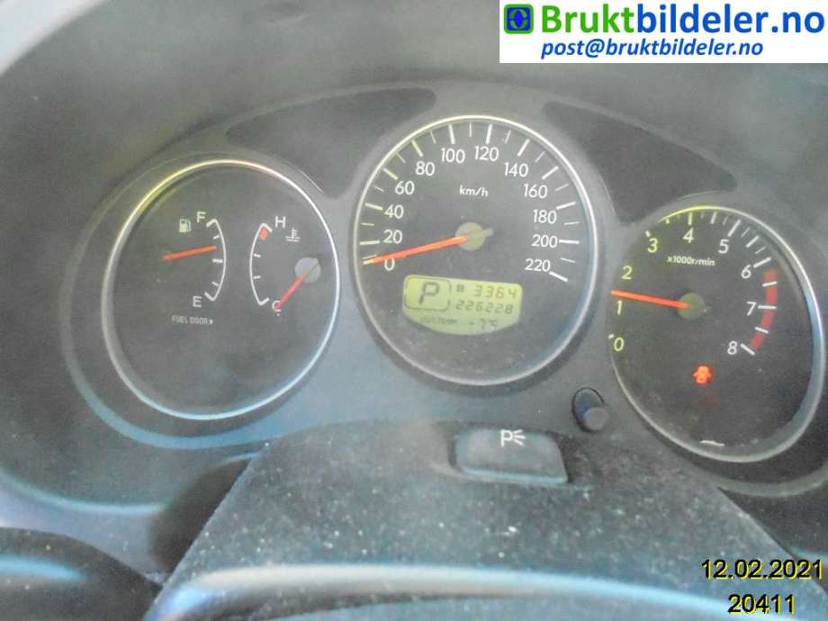 Subaru Forester 2002-2005 (Type II, Fase 1) , Motorkode: EJ201, Girkassekode:
