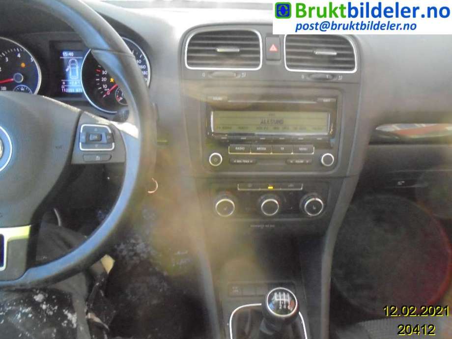 VW Golf VI 2008-2012 , Motorkode: CAXA, Girkassekode: 