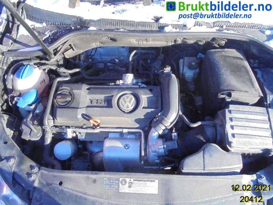 VW Golf VI 2008-2012 , Motorkode: CAXA, Girkassekode: 