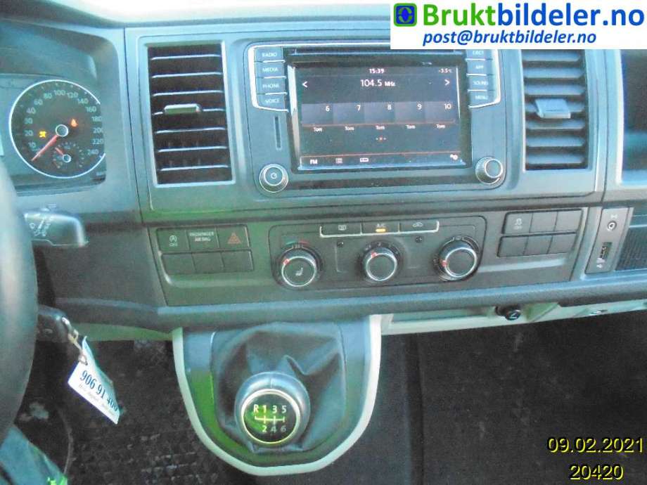 VW Transporter / Caravelle 2019-->> (T6.1) (T6.1), Motorkode: CXFA;CXHA, Girkassekode: 