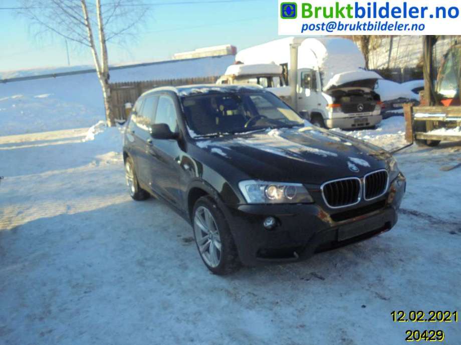 BMW X3 2010-2017 (F25) (F25), Motorkode: N47-D20C, Girkassekode: 