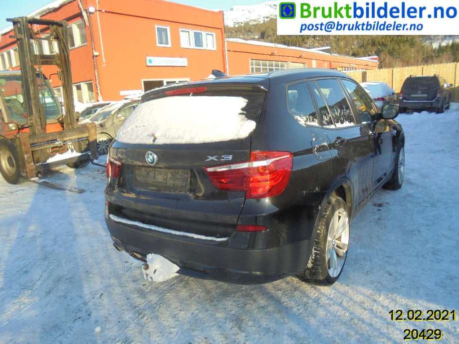 BMW X3 2010-2017 (F25) (F25), Motorkode: N47-D20C, Girkassekode: 