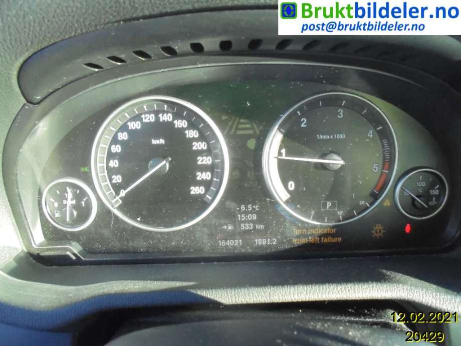 BMW X3 2010-2017 (F25) (F25), Motorkode: N47-D20C, Girkassekode: 