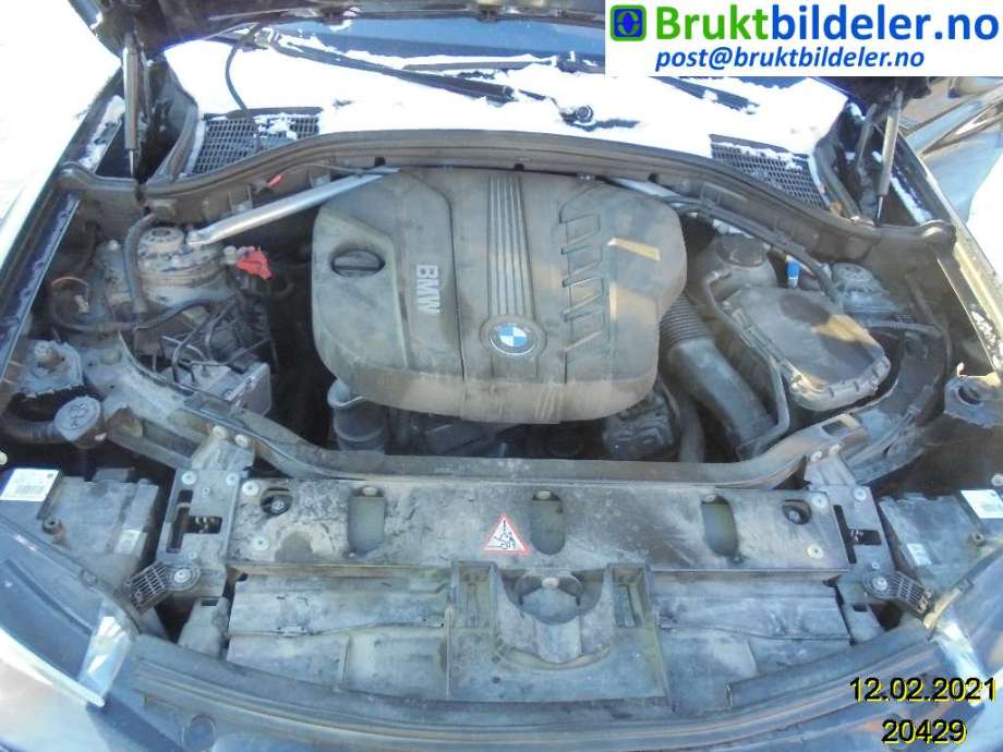 BMW X3 2010-2017 (F25) (F25), Motorkode: N47-D20C, Girkassekode: 