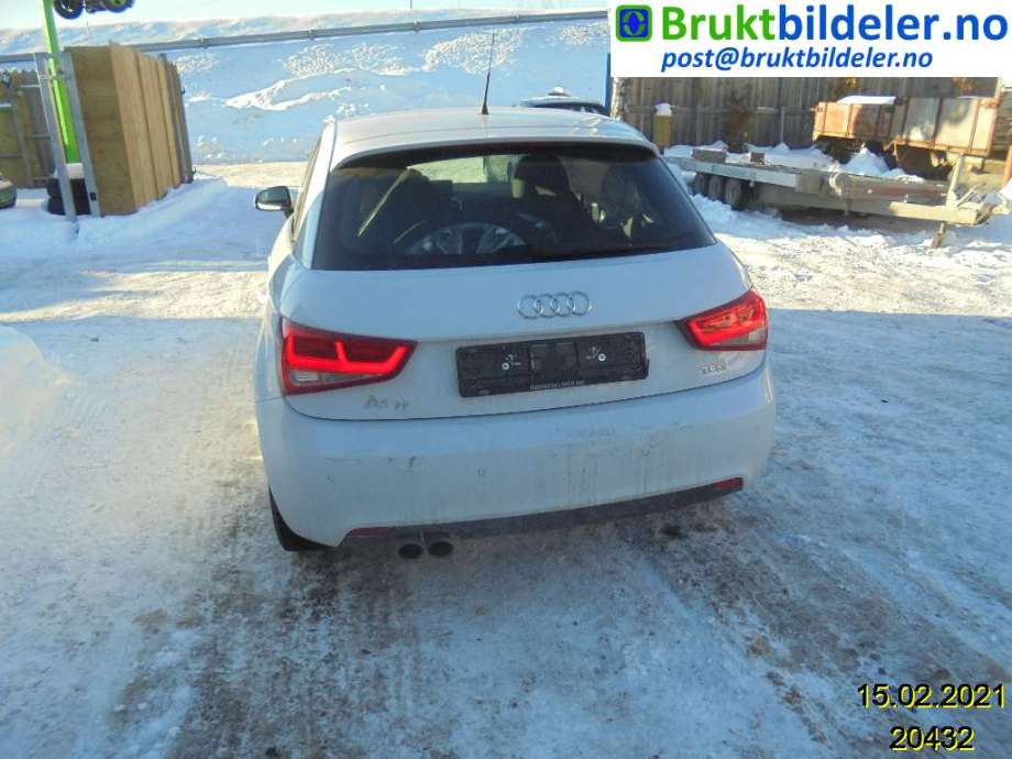 Audi A1 2010-2014 (Type I, Fase 1) , Motorkode: CAXA, Girkassekode: 