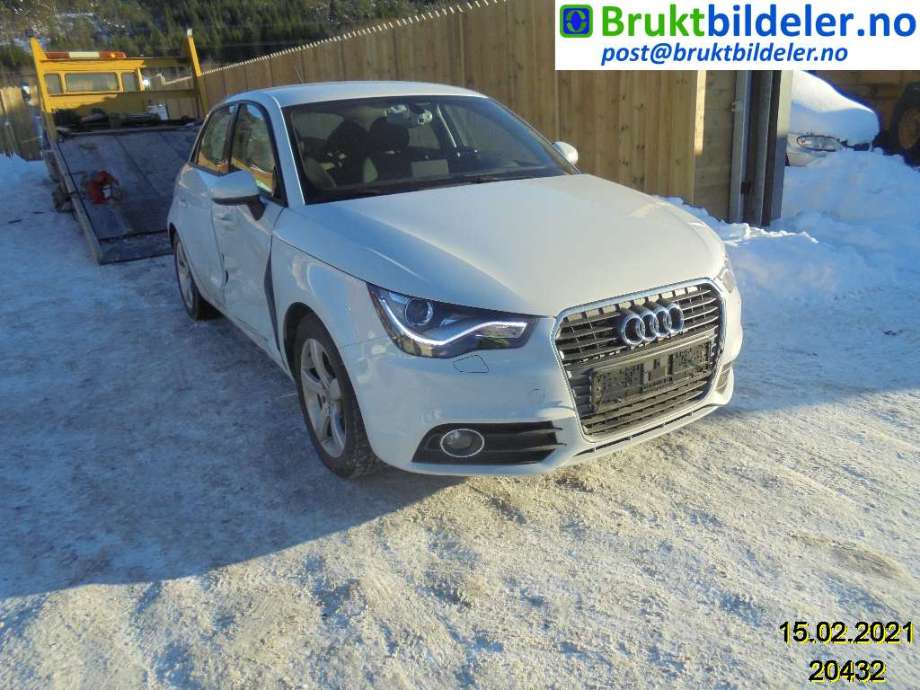Audi A1 2010-2014 (Type I, Fase 1) , Motorkode: CAXA, Girkassekode: 