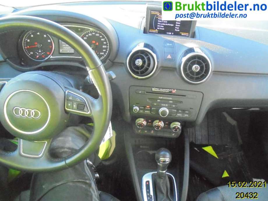 Audi A1 2010-2014 (Type I, Fase 1) , Motorkode: CAXA, Girkassekode: 