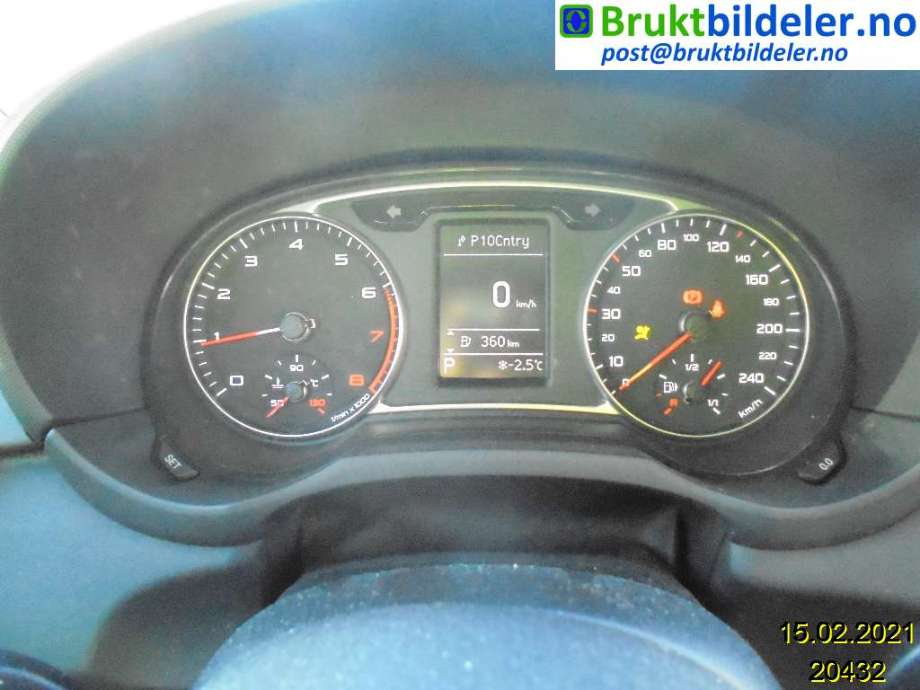 Audi A1 2010-2014 (Type I, Fase 1) , Motorkode: CAXA, Girkassekode: 