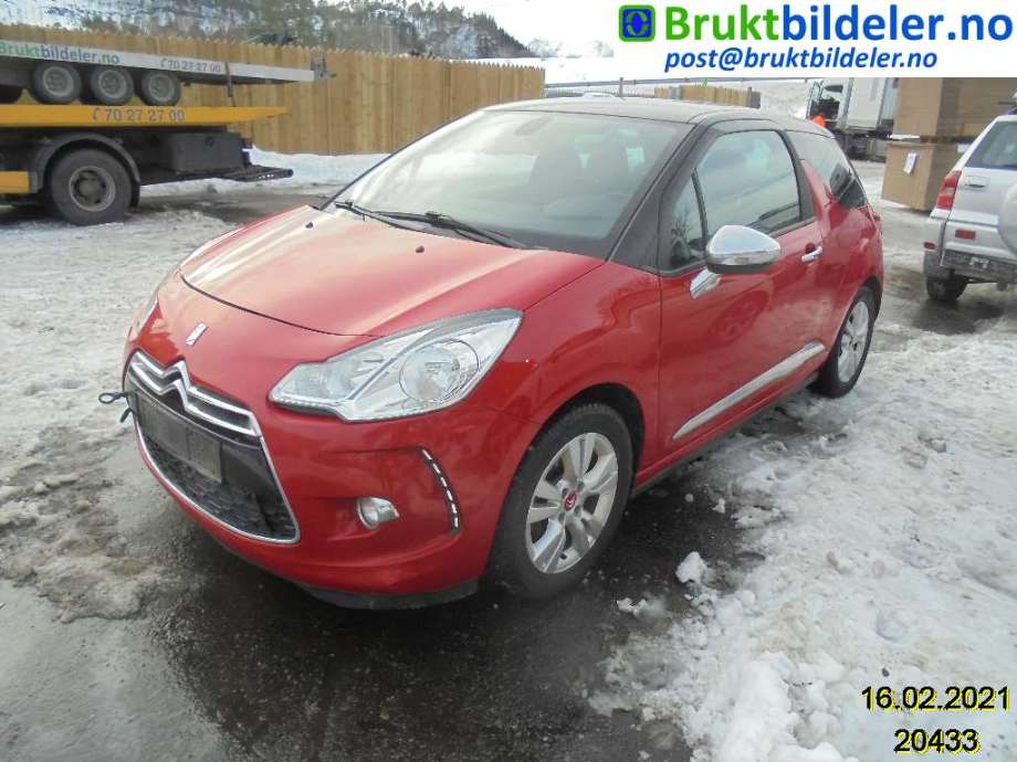 Citroën DS3 2010-2019 , Motorkode: 9HP, Girkassekode: 
