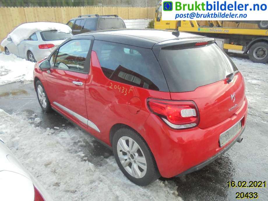 Citroën DS3 2010-2019 , Motorkode: 9HP, Girkassekode: 