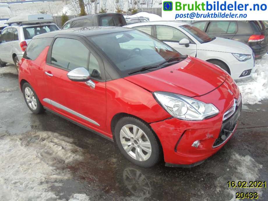 Citroën DS3 2010-2019 , Motorkode: 9HP, Girkassekode: 