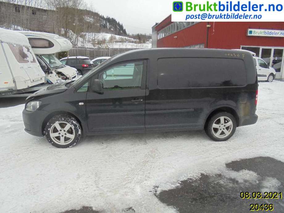 VW Caddy 2010-2015 (Type III, Fase 2) , Motorkode: CAYD, Girkassekode: 