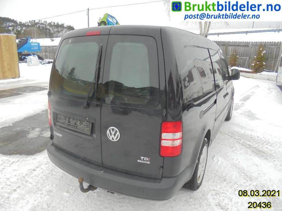VW Caddy 2010-2015 (Type III, Fase 2) , Motorkode: CAYD, Girkassekode: 