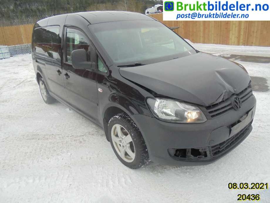 VW Caddy 2010-2015 (Type III, Fase 2) , Motorkode: CAYD, Girkassekode: 