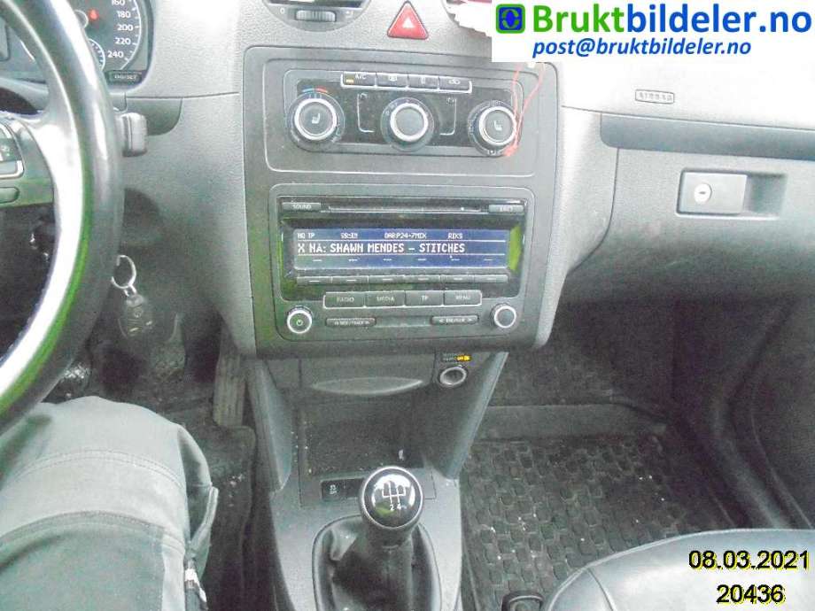 VW Caddy 2010-2015 (Type III, Fase 2) , Motorkode: CAYD, Girkassekode: 