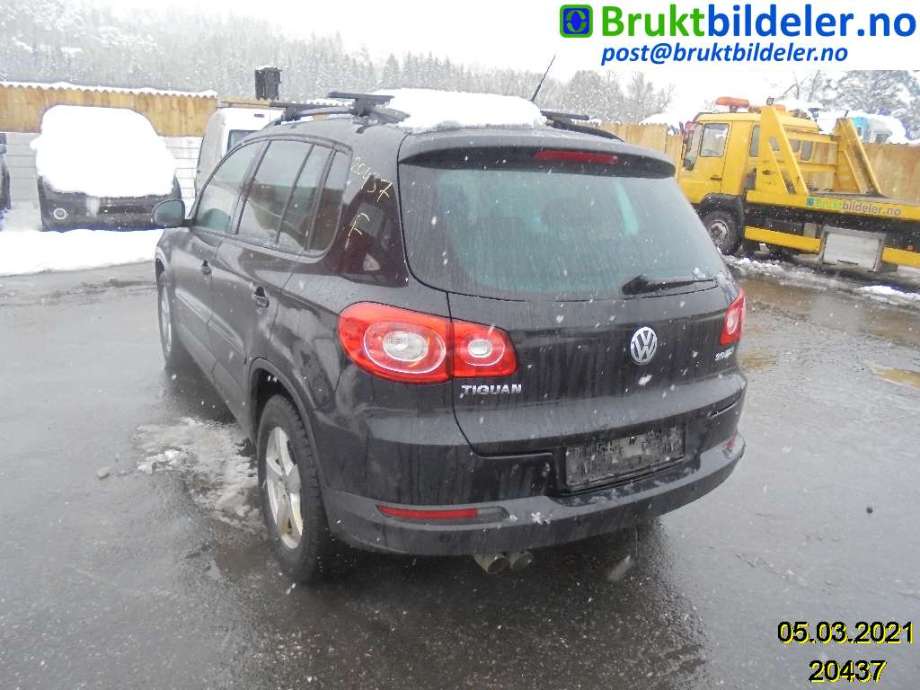 VW Tiguan 2007-2011 (Type I, Fase 1) , Motorkode: CBAB, Girkassekode: 