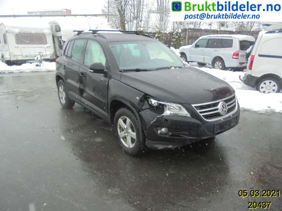 VW Tiguan 2007-2011 (Type I, Fase 1) , Motorkode: CBAB, Girkassekode: 
