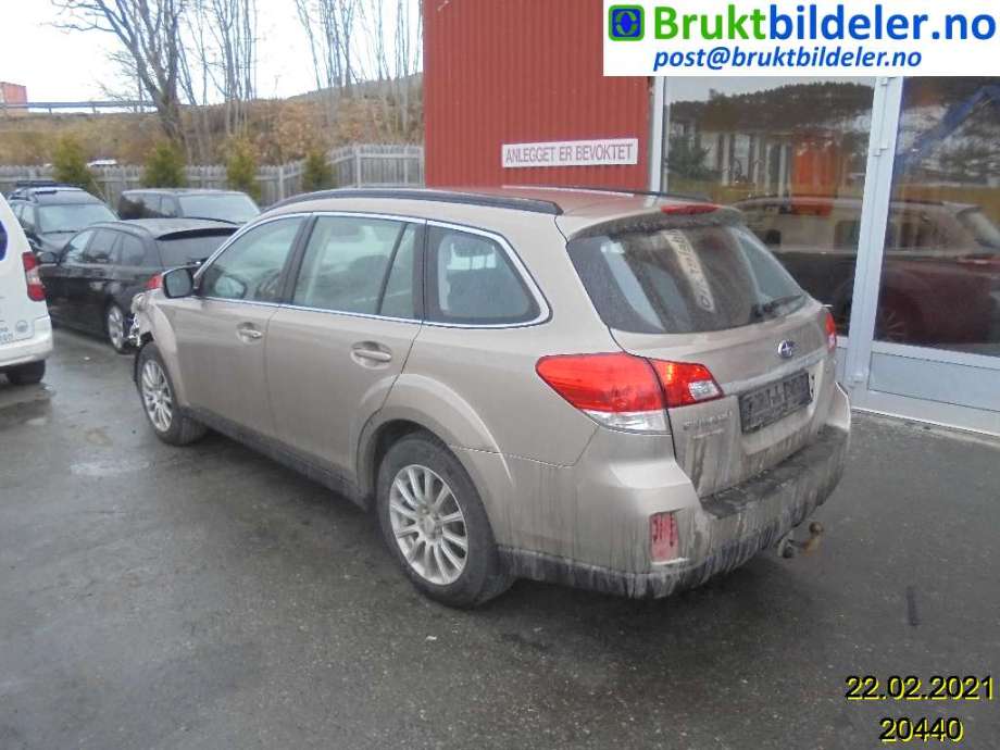 Subaru Outback 2009-2014 (Type IV) , Motorkode: EE20, Girkassekode: 