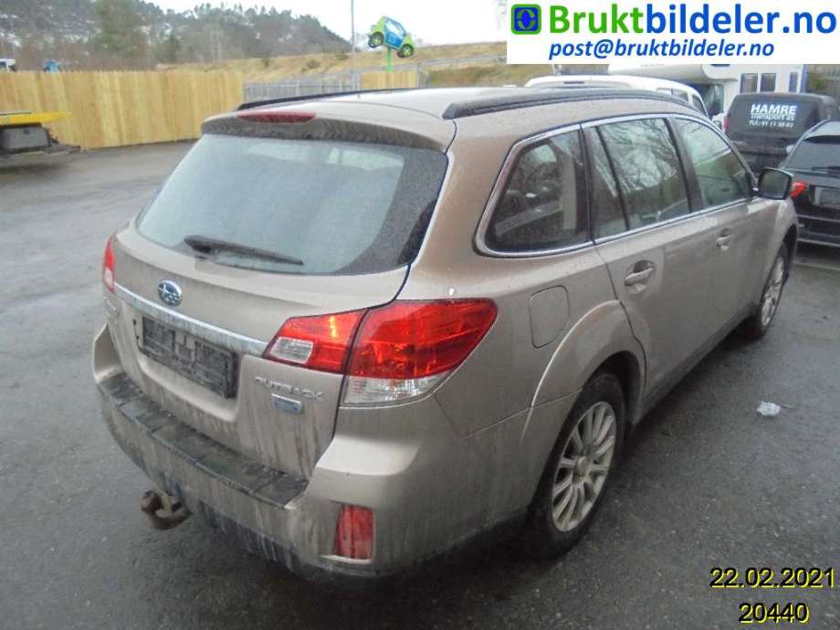 Subaru Outback 2009-2014 (Type IV) , Motorkode: EE20, Girkassekode: 