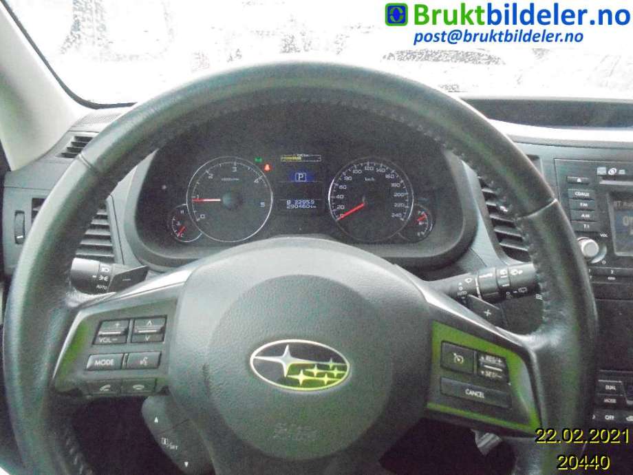 Subaru Outback 2009-2014 (Type IV) , Motorkode: EE20, Girkassekode: 