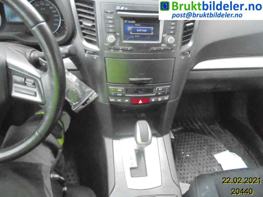 Subaru Outback 2009-2014 (Type IV) , Motorkode: EE20, Girkassekode: 