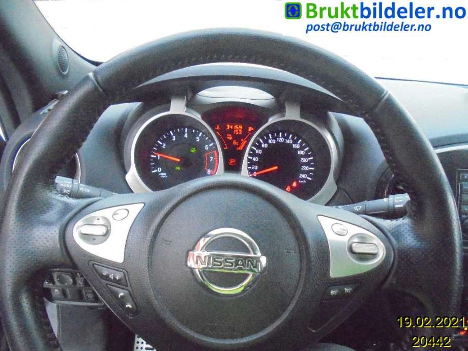Nissan Juke 2010-2014 (Fase 1) , Motorkode: MR16DDT, Girkassekode: 