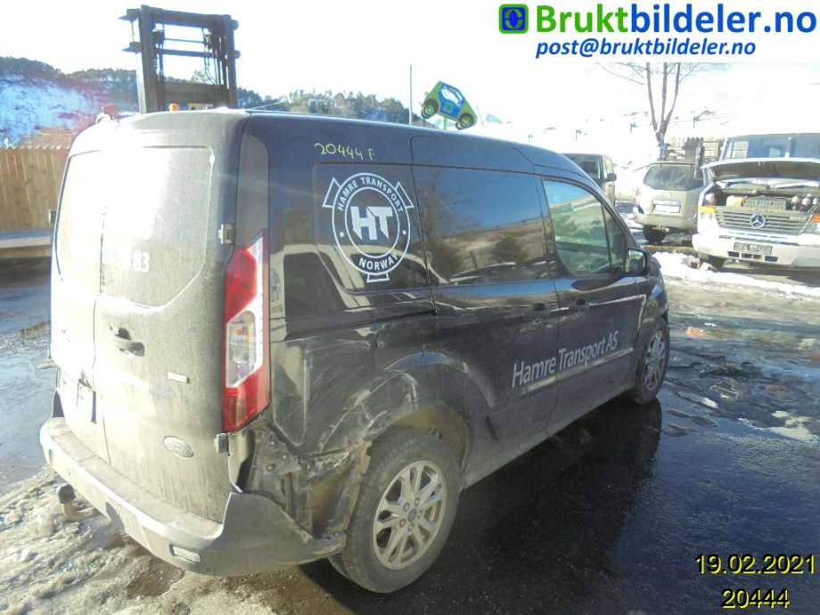 Ford Transit Connect 2018-->> Type II, Fase 2 , Motorkode: ZTGA, Girkassekode: