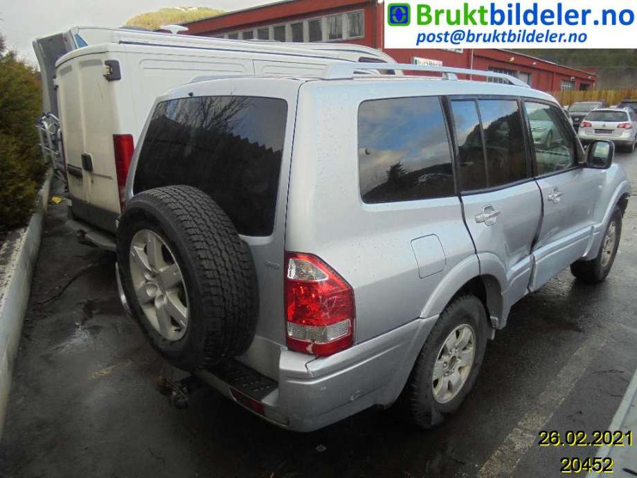 Mitsubishi Pajero 2000-2006 (Type III) , Motorkode: 4M41, Girkassekode: 