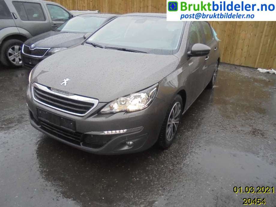 Peugeot 308 2013-2021 (Type II) , Motorkode: BHY, Girkassekode: 
