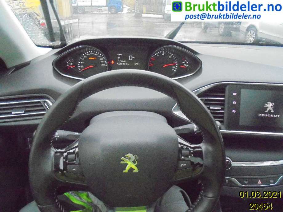 Peugeot 308 2013-2021 (Type II) , Motorkode: BHY, Girkassekode: 
