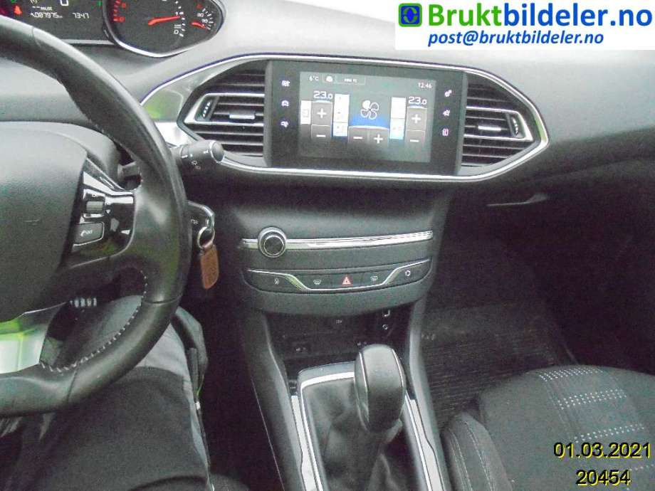 Peugeot 308 2013-2021 (Type II) , Motorkode: BHY, Girkassekode: 