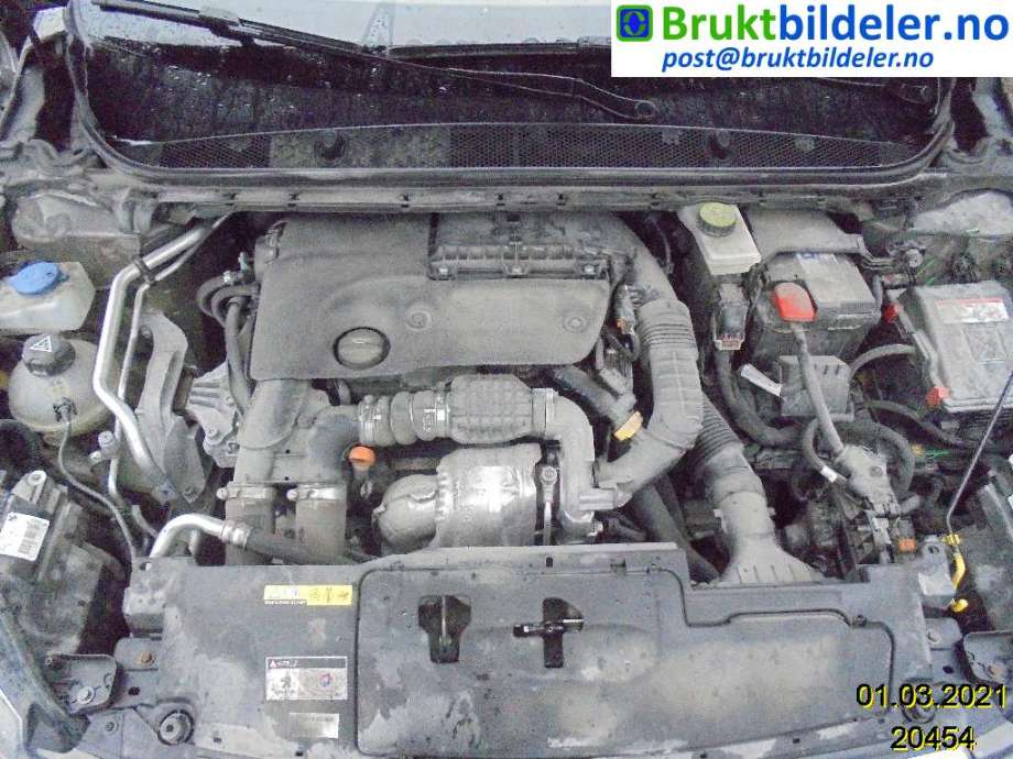 Peugeot 308 2013-2021 (Type II) , Motorkode: BHY, Girkassekode: 