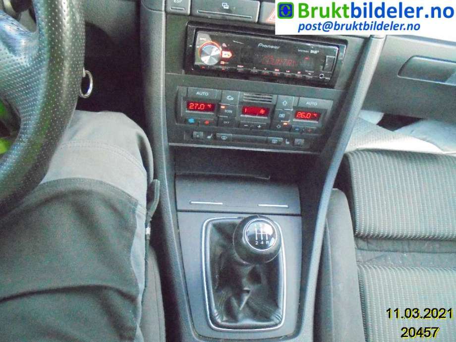 Audi A4 2004-2008 (Type III) (B7) (B7), Motorkode: BKE;BRB, Girkassekode: 