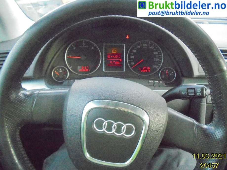 Audi A4 2004-2008 (Type III) (B7) (B7), Motorkode: BKE;BRB, Girkassekode: 